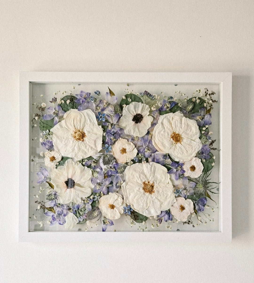 Wedding Bouquet Pressed Flower Frame
